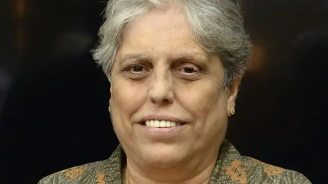 भारतीय क्रिकेट टीम की पूर्व कप्तान डायना एडुल्जी