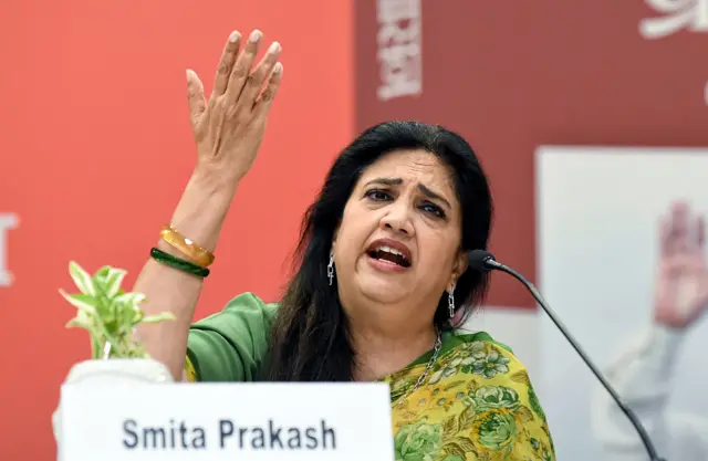 समाचार एजेंसी एएनआई की एडिटर इन चीफ स्मिता प्रकाश