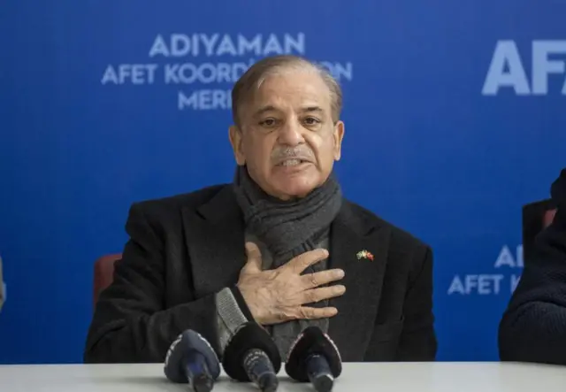 પાકિસ્તાનના વડા પ્રધાન શહબાઝ શરીફ