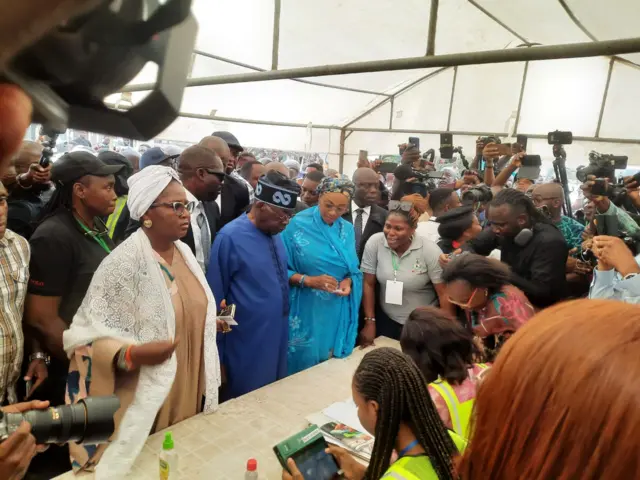 Bola Tinubu apụtala ịtụ vootu