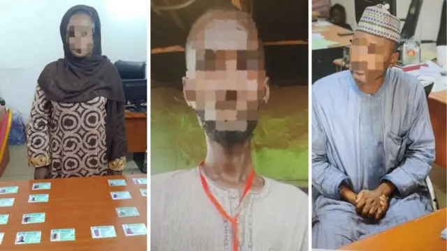 EFCC gbab three pipo for election mago mago for Kaduna, Abuja and Kano states