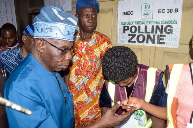 Olusegun Obasanjo atụọla vootu nke ya