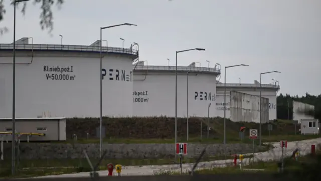 Нефтехранилища в Польше