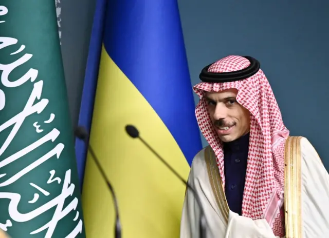 Министр иностранных дел Саудовской Аравии Фейсал бин Фархан Аль Сауд
