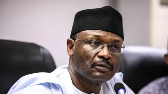 INEC chairman Mahmood Yakubu