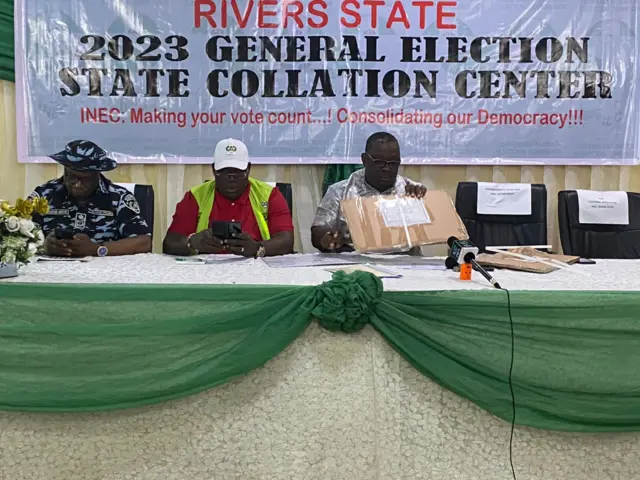 Presidential results from Ahaoda-West, Rivers state