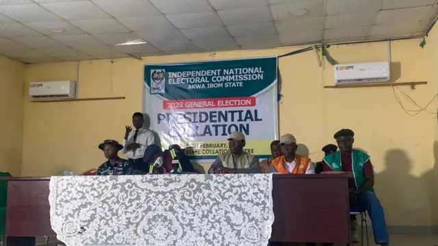 INEC Akwa Ibom state presidential collation center