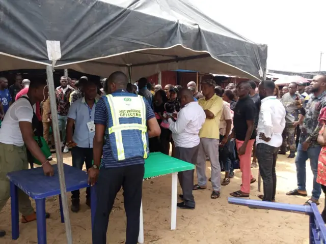 Pipo dey prepare di polling unit