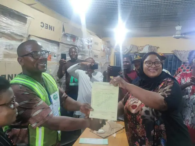 Maureen Gwacham meriri ntuliaka ịnọchite mpaghara Oyi/Ayamelum n'ụlọ omeiwu nta n'Abuja