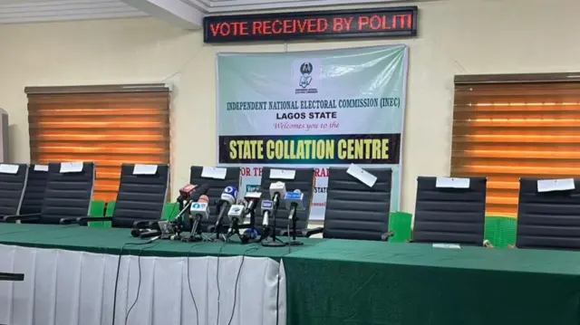 Lagos State collation centre