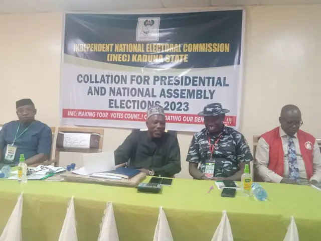 INEC Kaduna state collation centre
