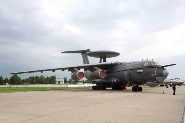 Самолет ДЛРО А-50 на выставке "Армия-2017"