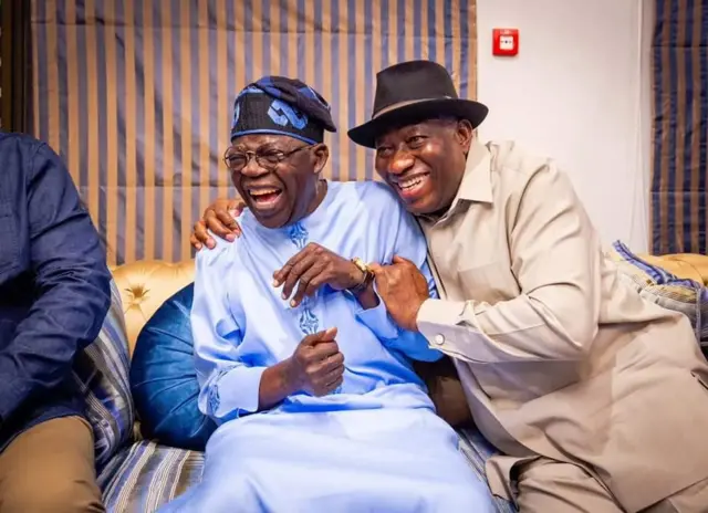 Politicians laughing