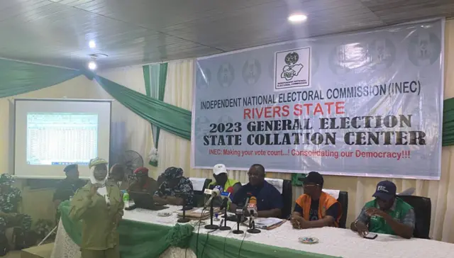 Rivers state collation centre