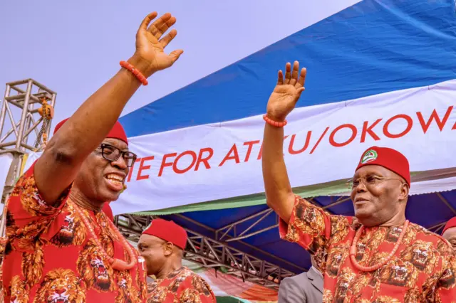 Ifeanyi Okowa and Atiku Abubakar