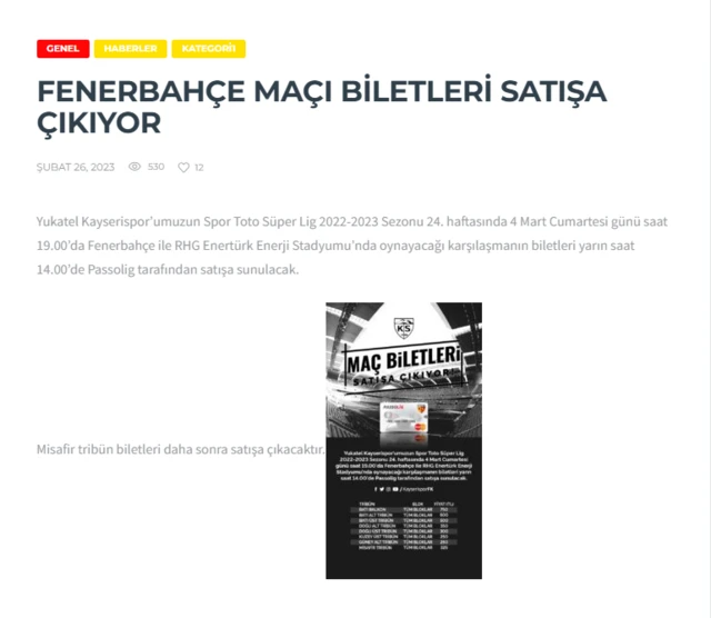 Kayserispor.org.tr