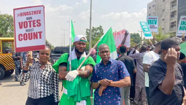 Pipo wey dey protest