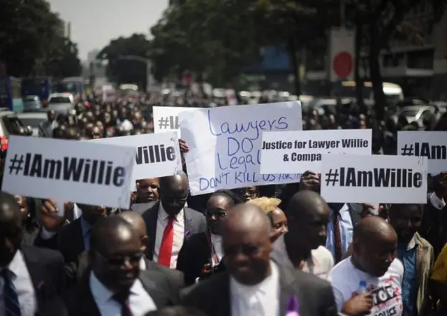 Human rights lawyer Willie Kimani was murdered in 2016