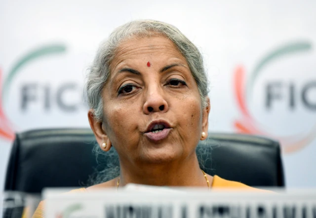 वित्त मंत्री निर्मला सीतारमण