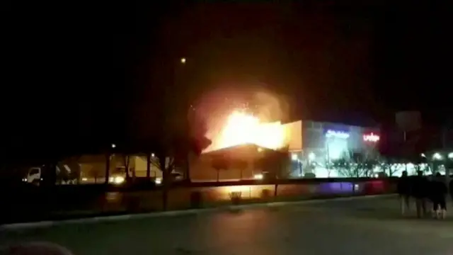انفجارهایی در یک کارخانه وابسته به وزارت دفاع ایران