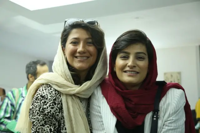 الهه محمدی و نیلوفر حامدی