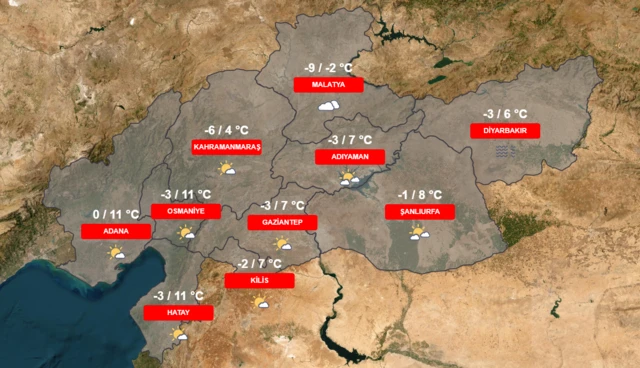 deprem bölgesi hava durumu perşembe