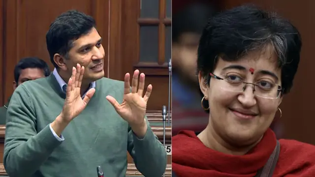 सौरभ भारद्वाज और अतिशी