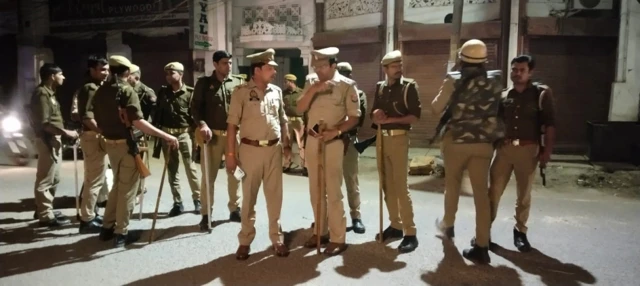 संभल पुलिस की फ़ाइल फ़ोटो