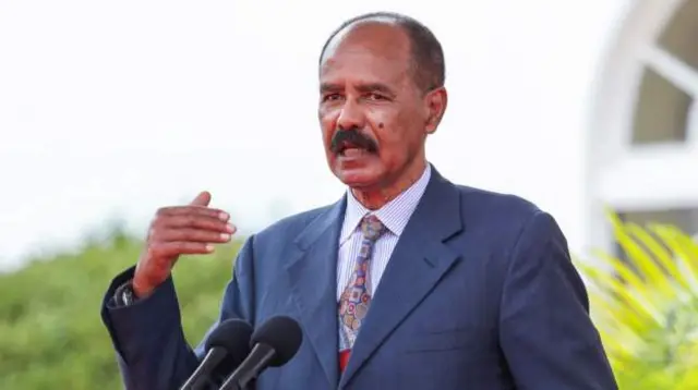 Madaxweynaha Eritrea Isaias Afwerki