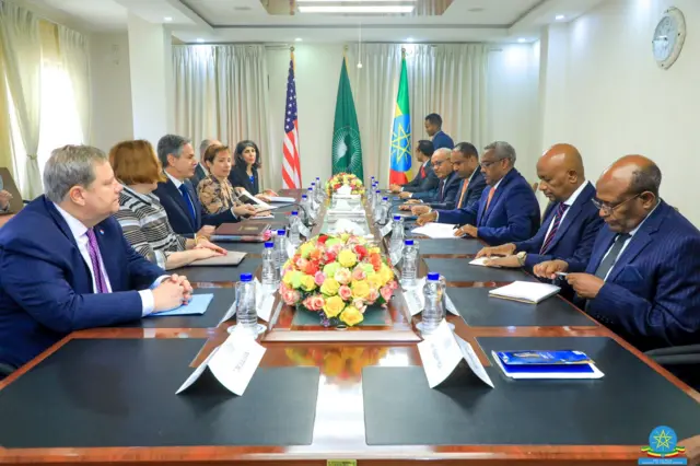 Anthony Blinken ezutela ndị ọchịchị mba Ethopia n'Addis Ababa bụ isiobodo mba ahụ.