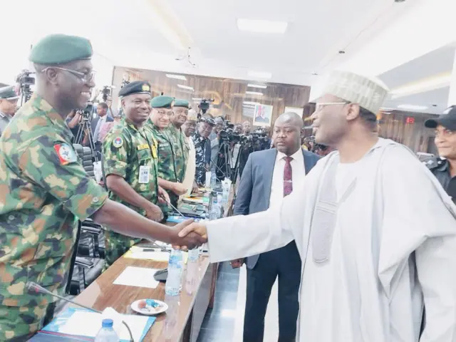 Inter-Agency Consultative Committee on Election Security meeting for INEC HQ, Abuja