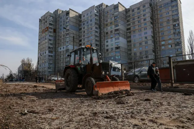 Разбор разрушений в Харькове 15 марта 2023 года