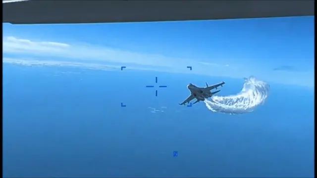 атака российского самолета