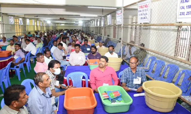 చిత్తూరులో ఓట్ల లెక్కింపు