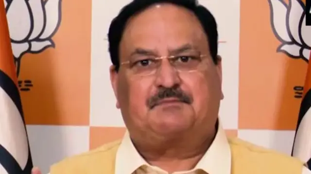 बीजेपी के राष्ट्रीय अध्यक्ष जेपी नड्डा