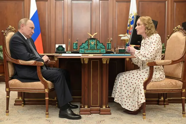 Путин и Львова-Белова