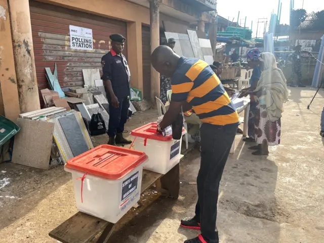 Ndị mmadụ a pụtala ịtụ vootu n'Ibadan
