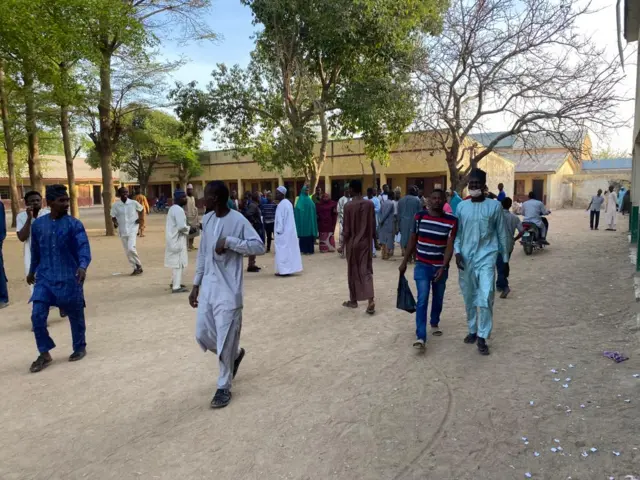 Some voters for Kano don comot to vote