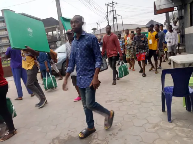 Election officials and materials