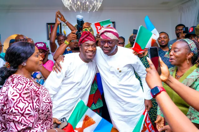 Babajide Sanwo-Olu react to election victory