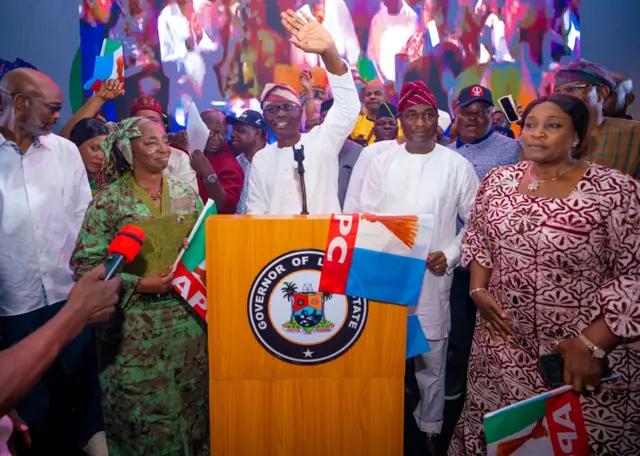 Babajide Sanwo-Olu react to election victory