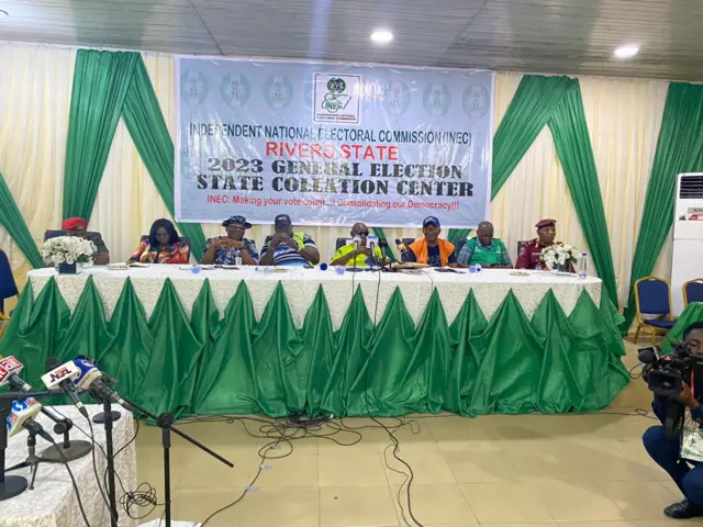 Rivers state collation centre