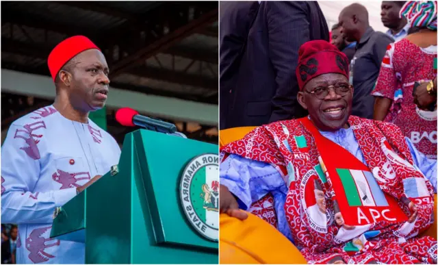 Chukwuma Soludo na Bola Ahmed Tinubu