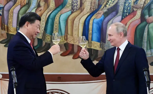 Путин и Си Цзиньпин