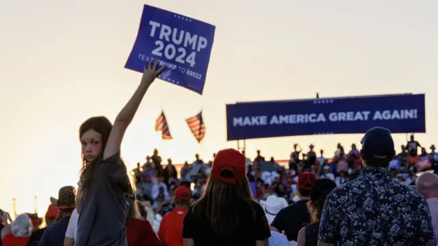 Митинг сторонников Трампа
