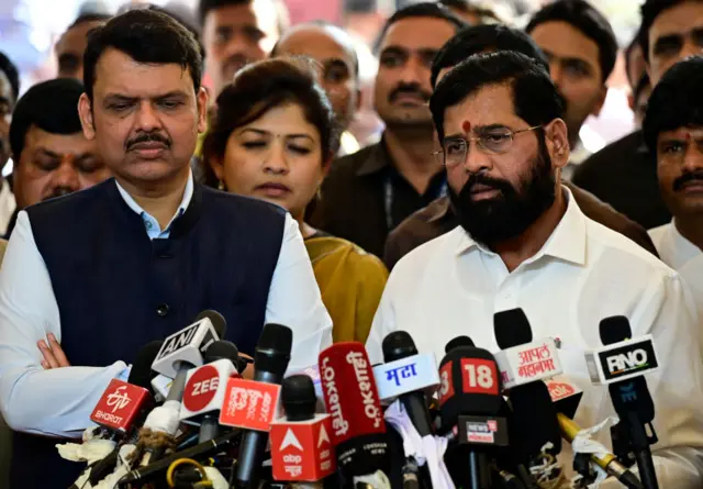 एकनाथ शिंद और देवेंद्र फडणवीस