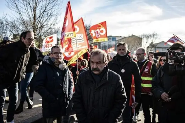 सीजीटी ट्रेड यूनियन के प्रमुख फिलिप मार्टिनेज़