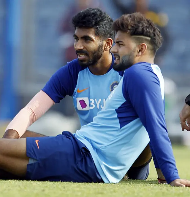 जसप्रीत बुमराह और ऋषभ पंत