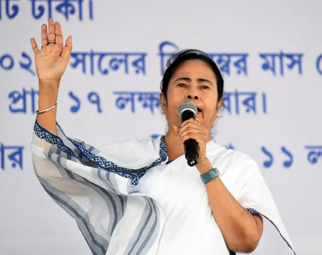 पश्चिम बंगाल की मुख्य मंत्री ममता बनर्जी