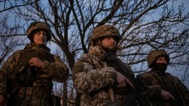Украинские солдаты